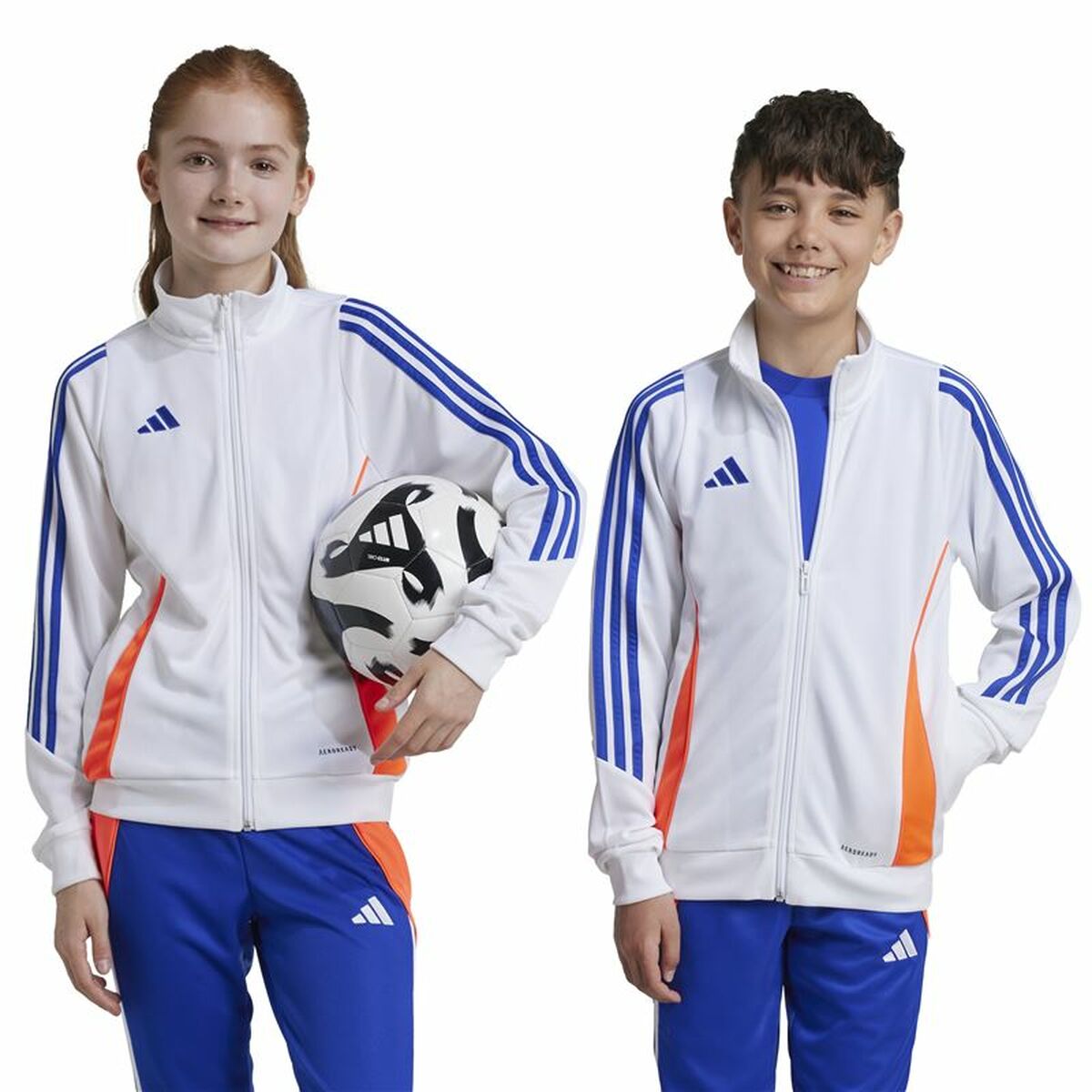 Children's Sports Jacket Adidas Tiro24 Training White