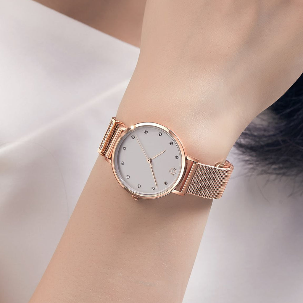 MEGIR Fashion Women Watches Top Brand Luxury Ladies Dress Clock Steel Bracelet Clock Female Quartz Wristwatch Relogio Feminino