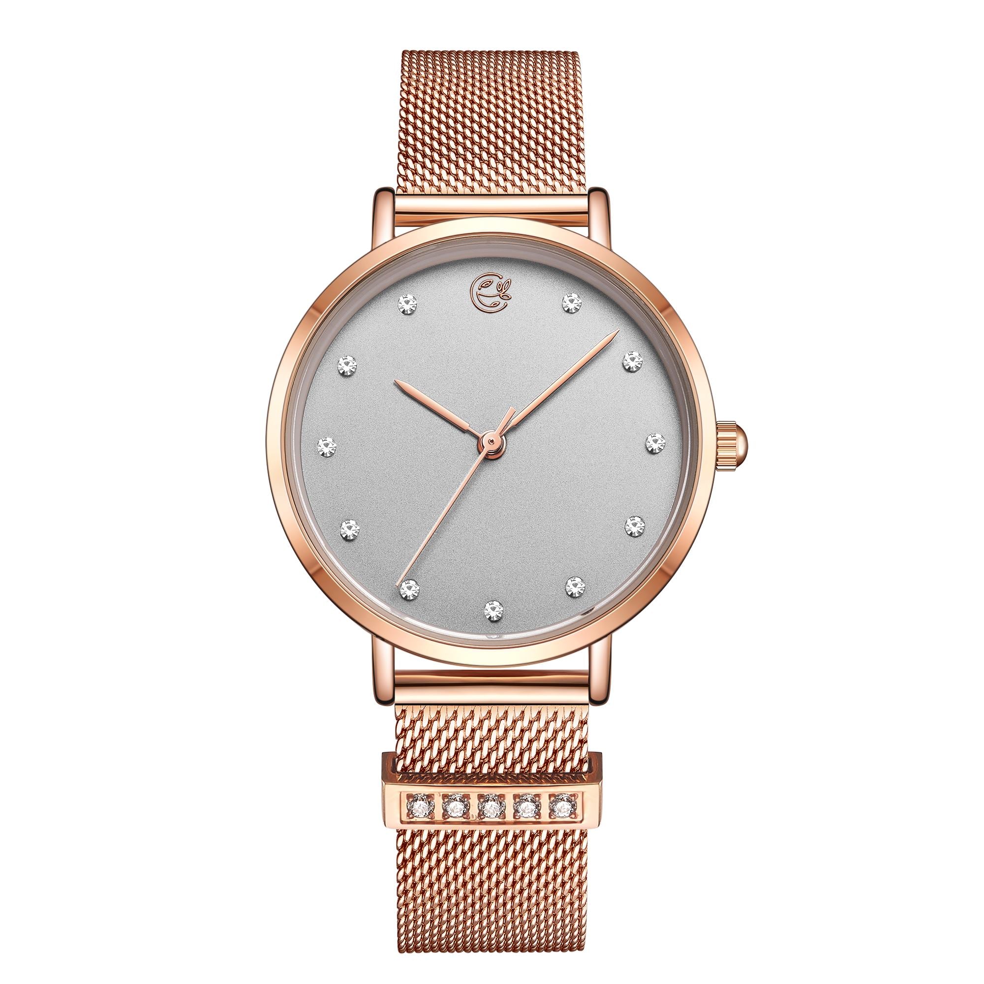 MEGIR Fashion Women Watches Top Brand Luxury Ladies Dress Clock Steel Bracelet Clock Female Quartz Wristwatch Relogio Feminino