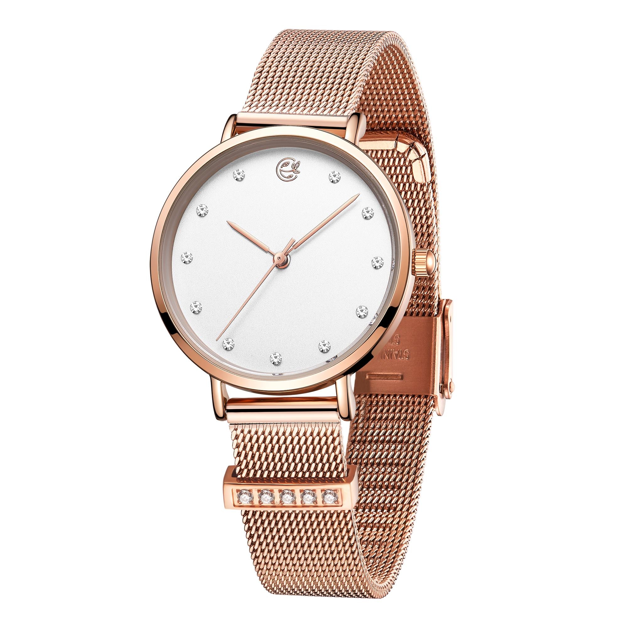 MEGIR Fashion Women Watches Top Brand Luxury Ladies Dress Clock Steel Bracelet Clock Female Quartz Wristwatch Relogio Feminino