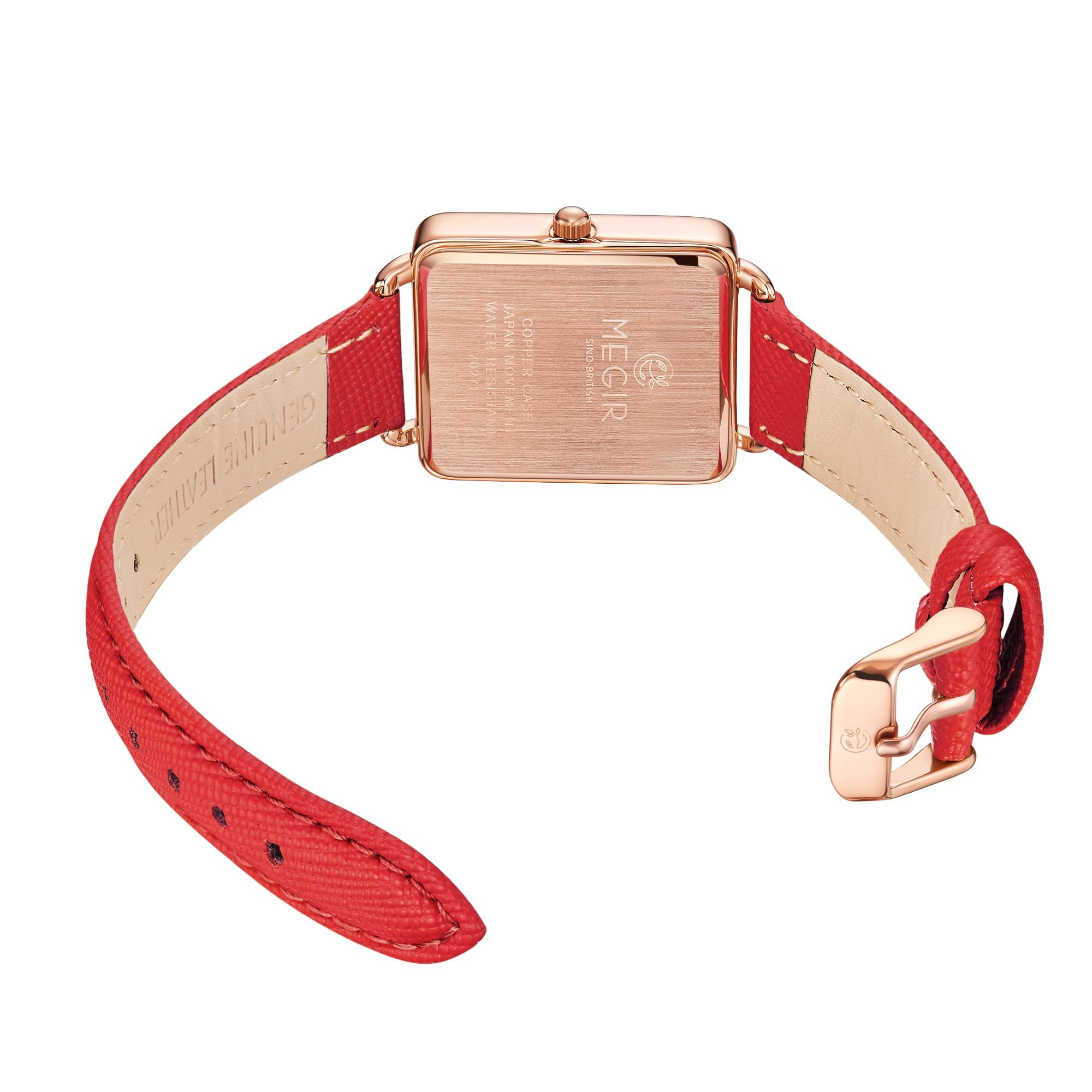 MEGIR Women Watch Luxury Fashion Leather Strap Ladies Quartz Wristwatch Casual Sport Wrist Watches Dress Clock Relogio Feminino