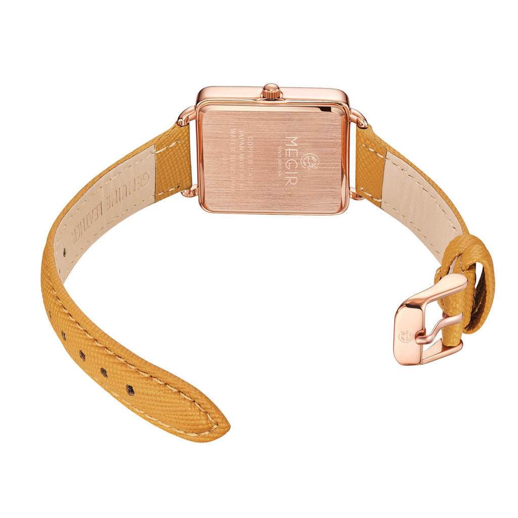 MEGIR Women Watch Luxury Fashion Leather Strap Ladies Quartz Wristwatch Casual Sport Wrist Watches Dress Clock Relogio Feminino