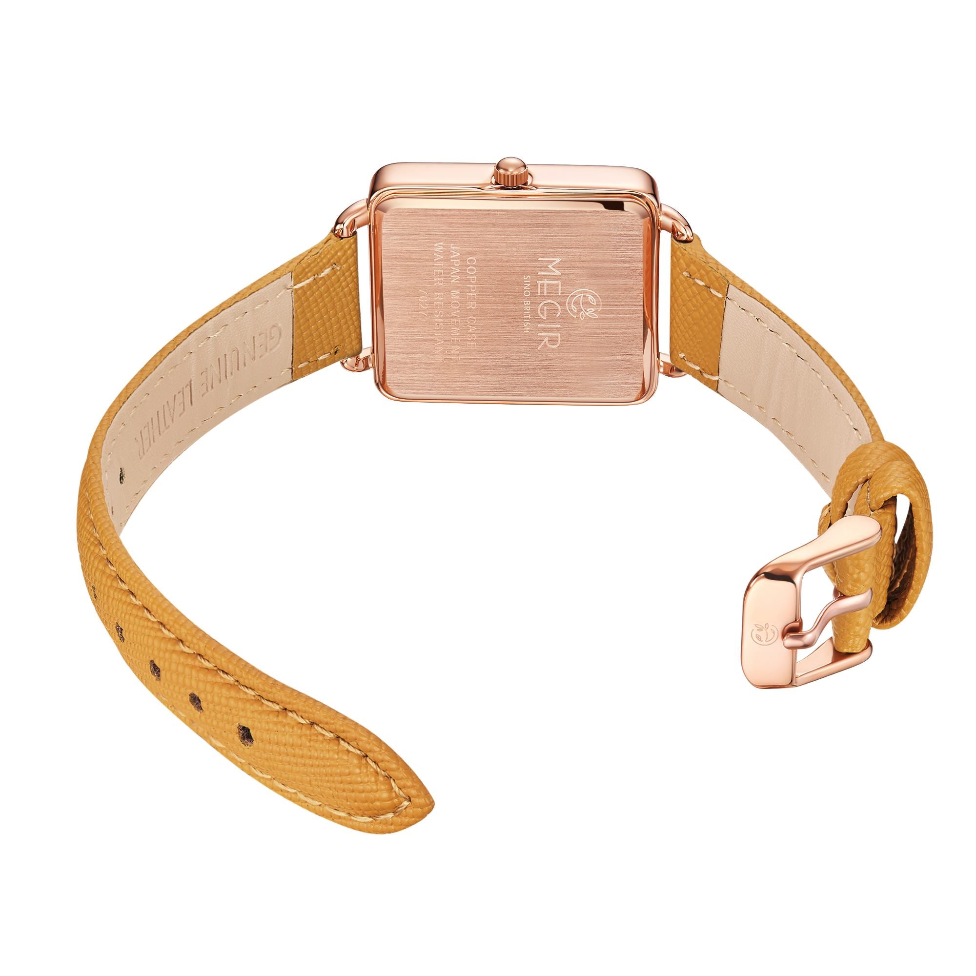 MEGIR Women Watch Luxury Fashion Leather Strap Ladies Quartz Wristwatch Casual Sport Wrist Watches Dress Clock Relogio Feminino