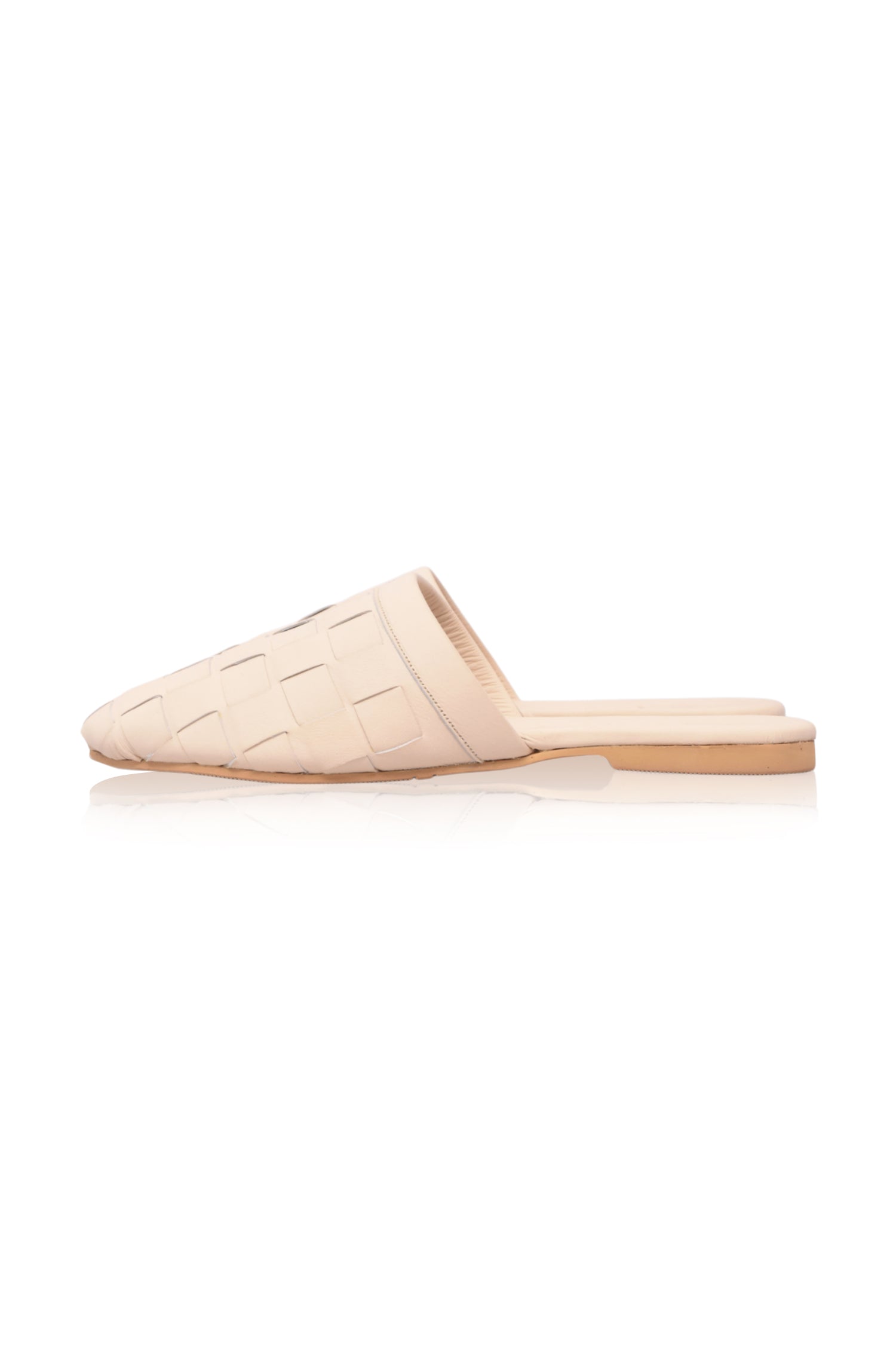 Clementine Leather Slides