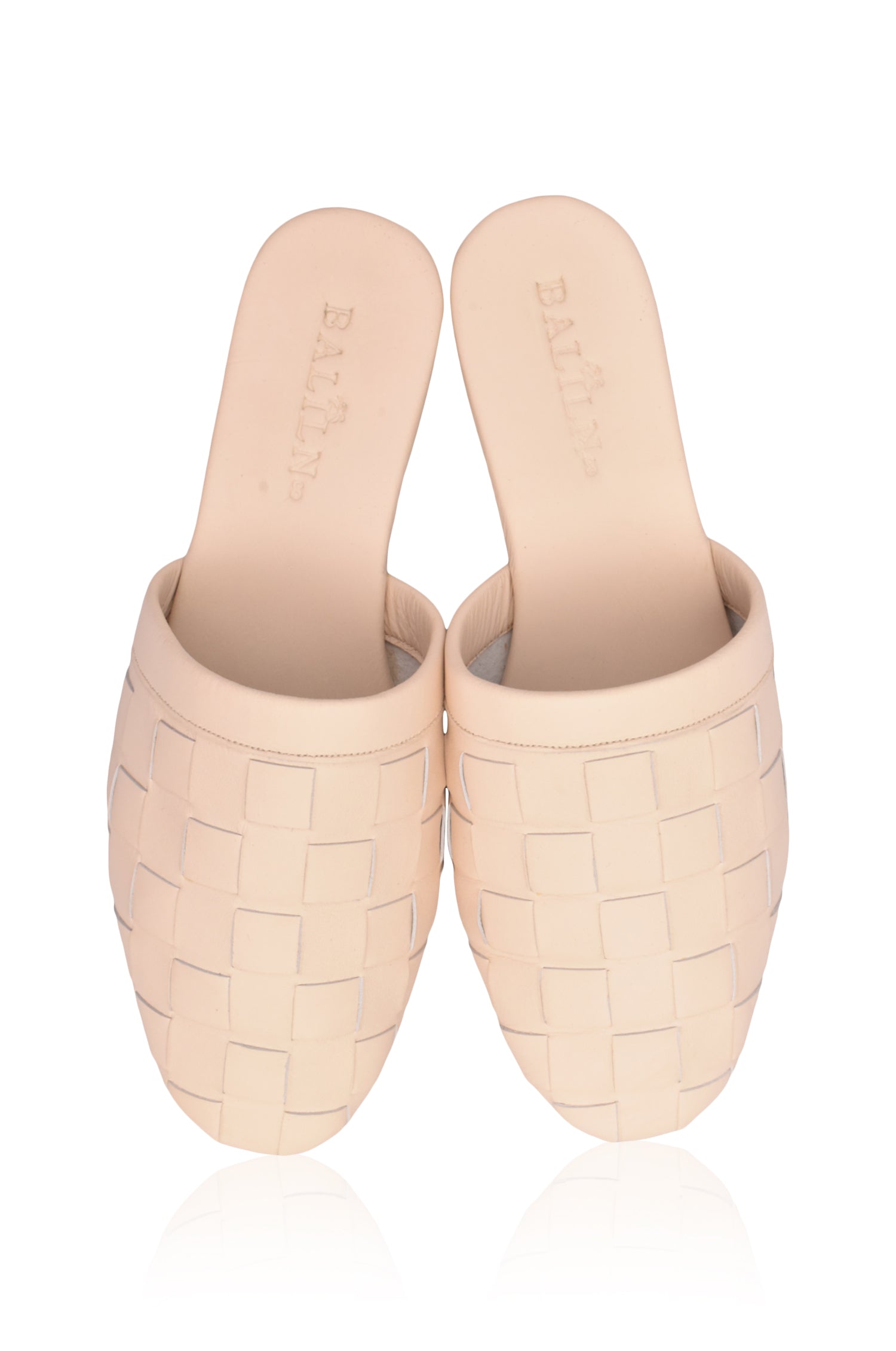 Clementine Leather Slides