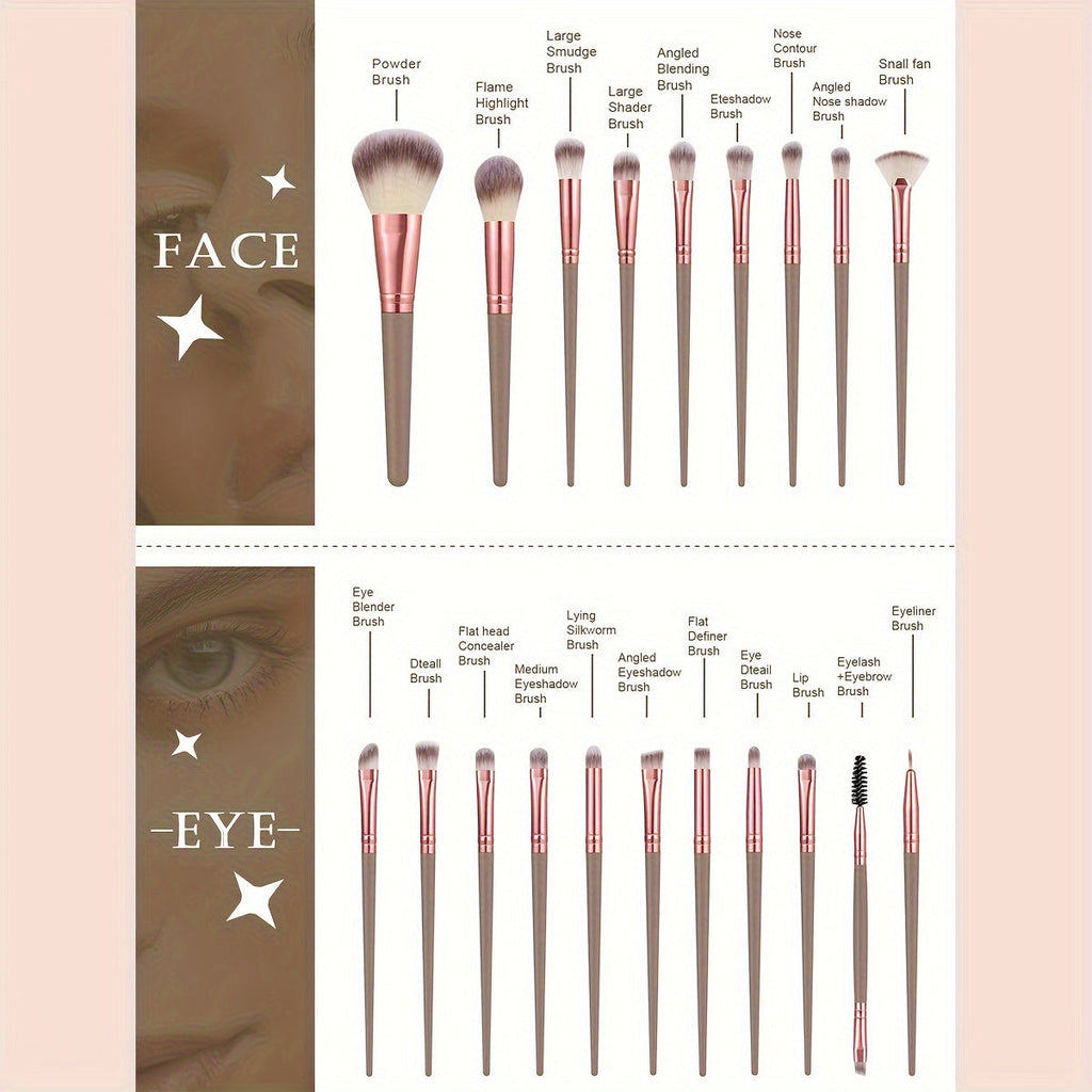 Complete Makeup Brush Collection