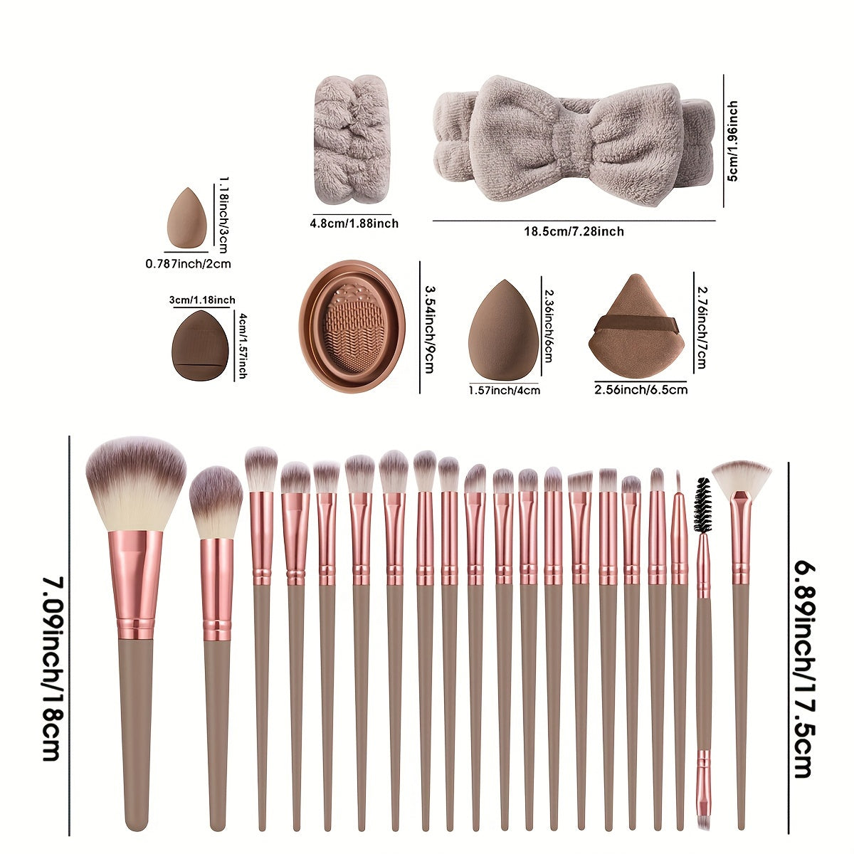 Complete Makeup Brush Collection