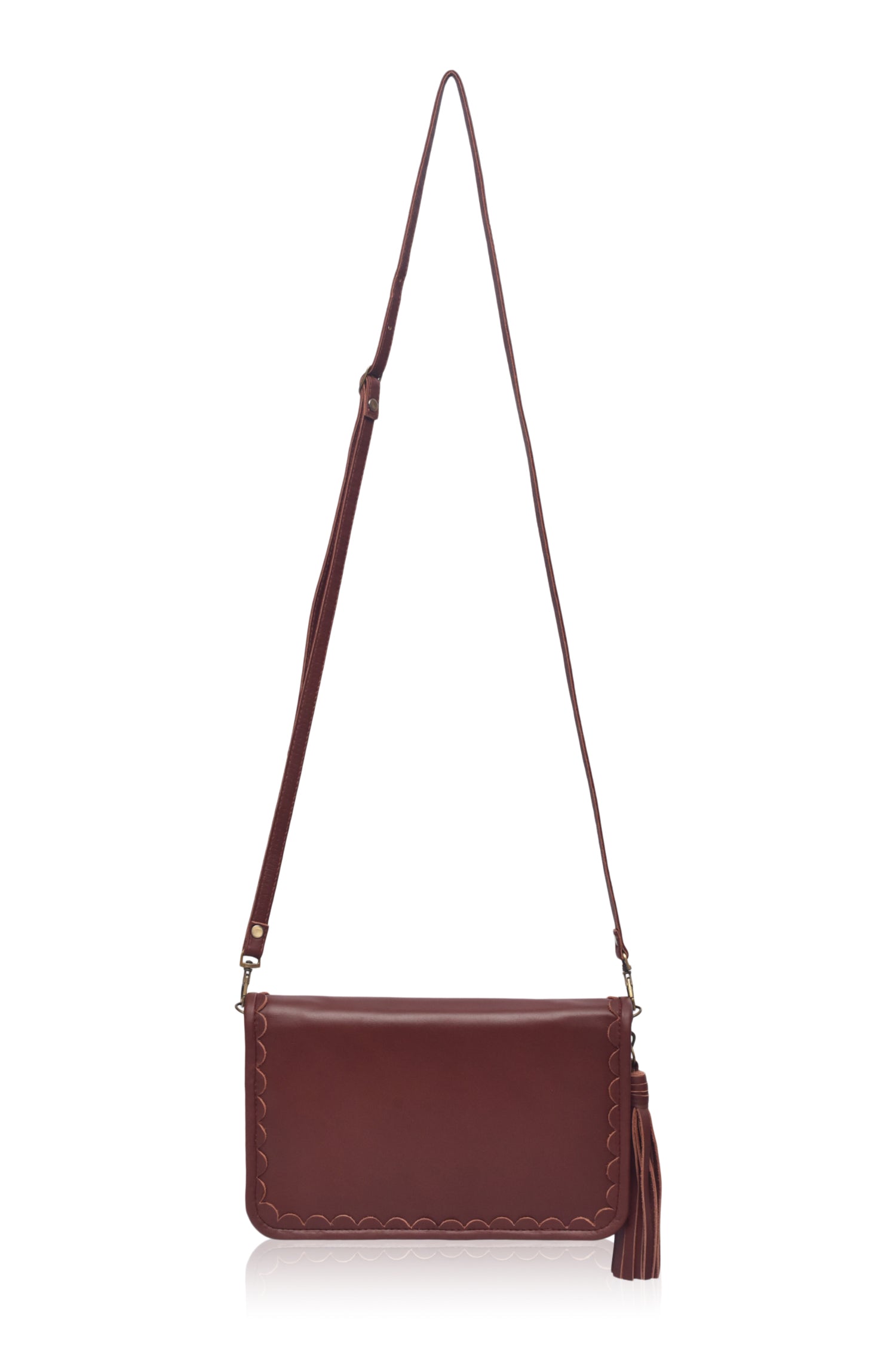 Demure Leather Clutch Wallet