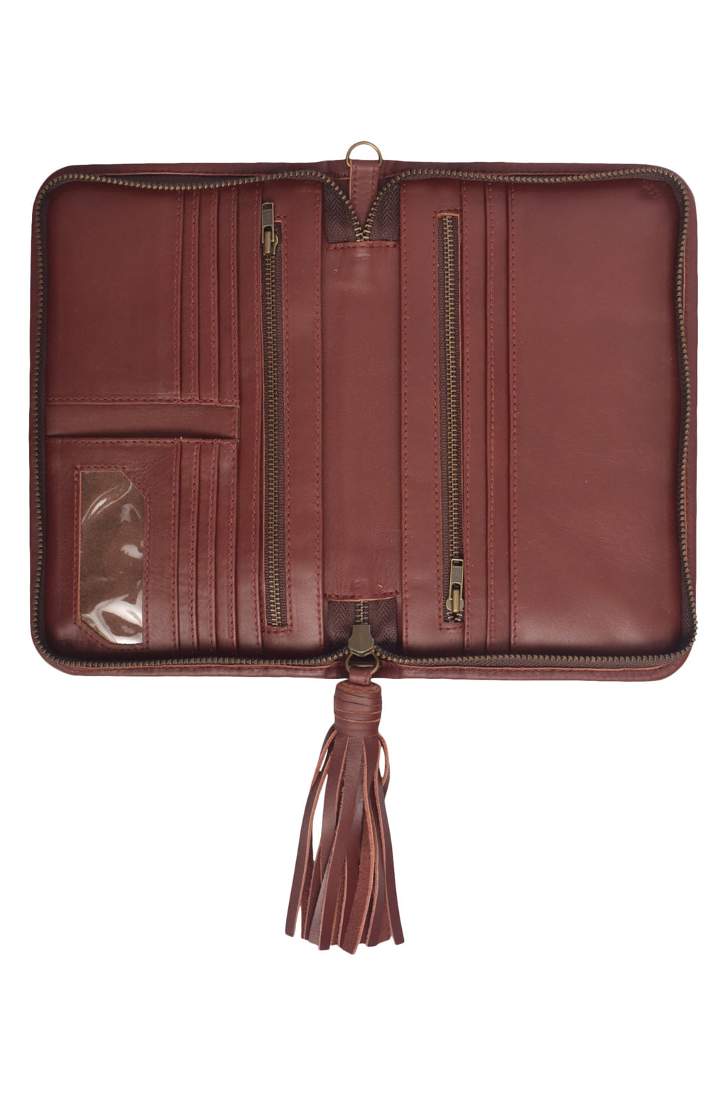 Demure Leather Clutch Wallet