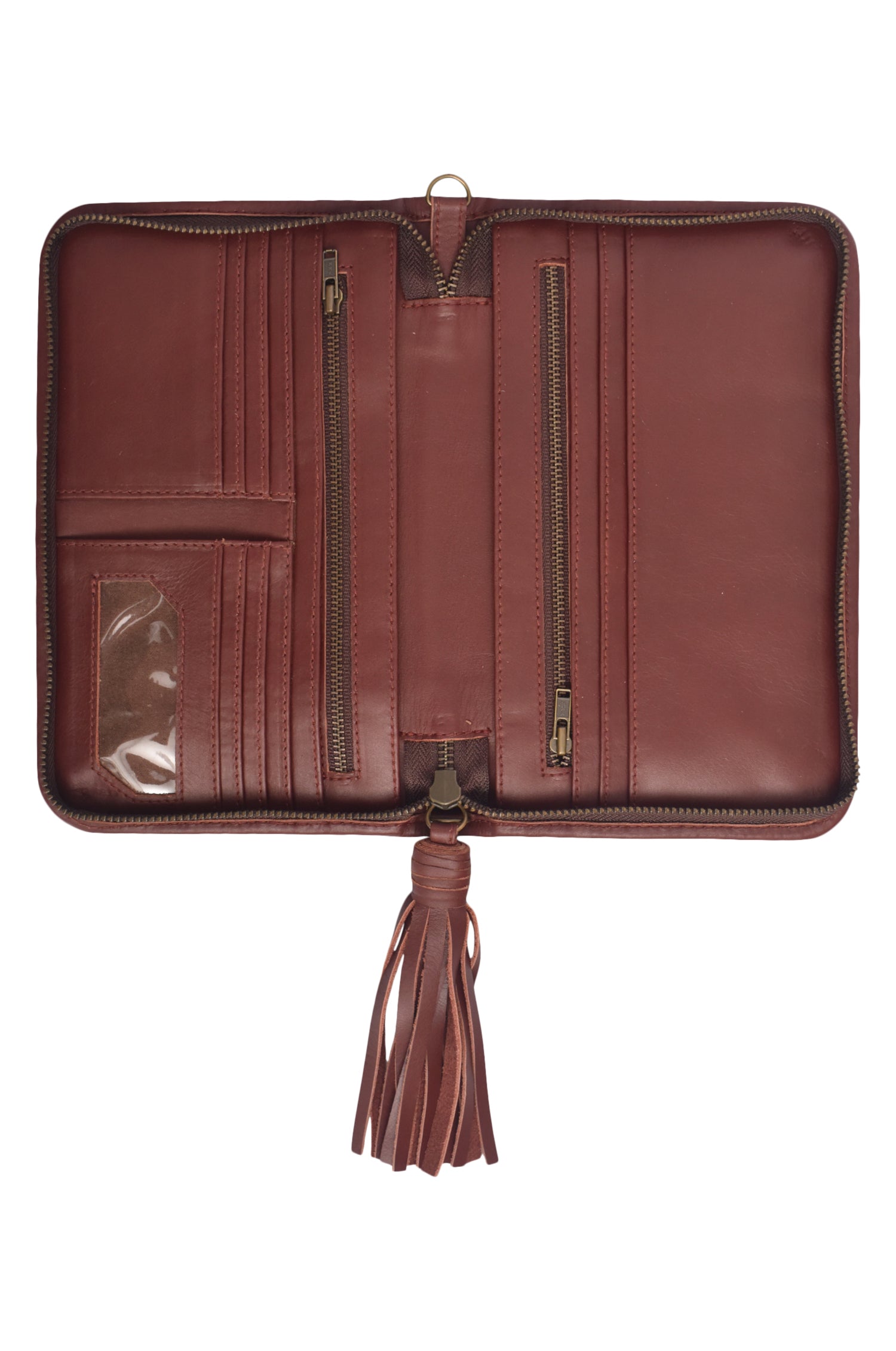 Demure Leather Clutch Wallet