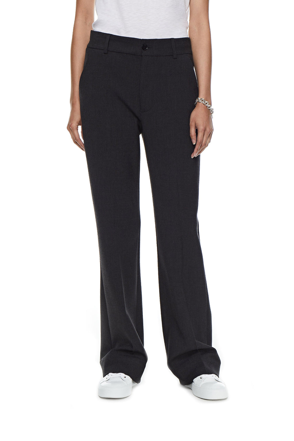 Flare Leg Pant (Charcoal)