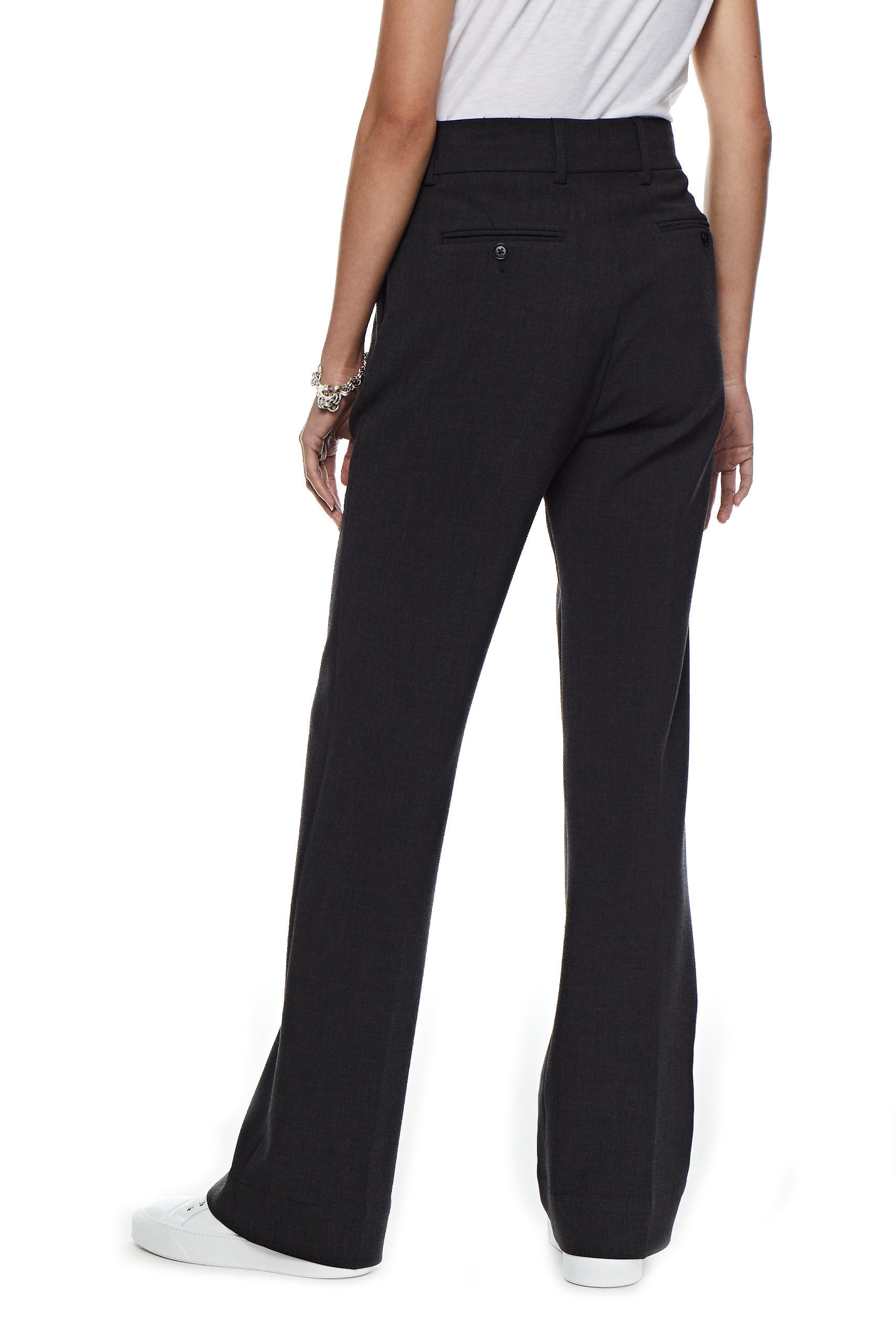 Flare Leg Pant (Charcoal)