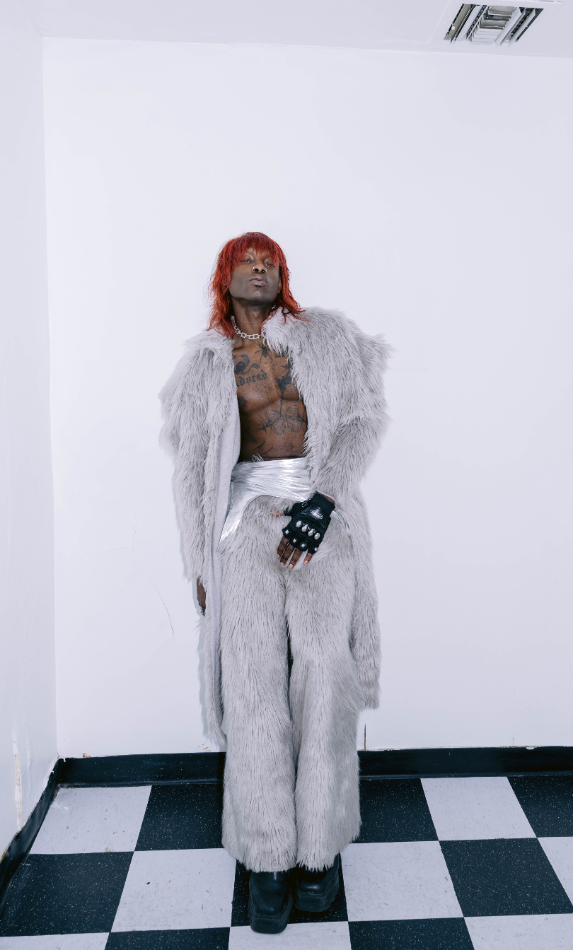 Faux Fur Pant