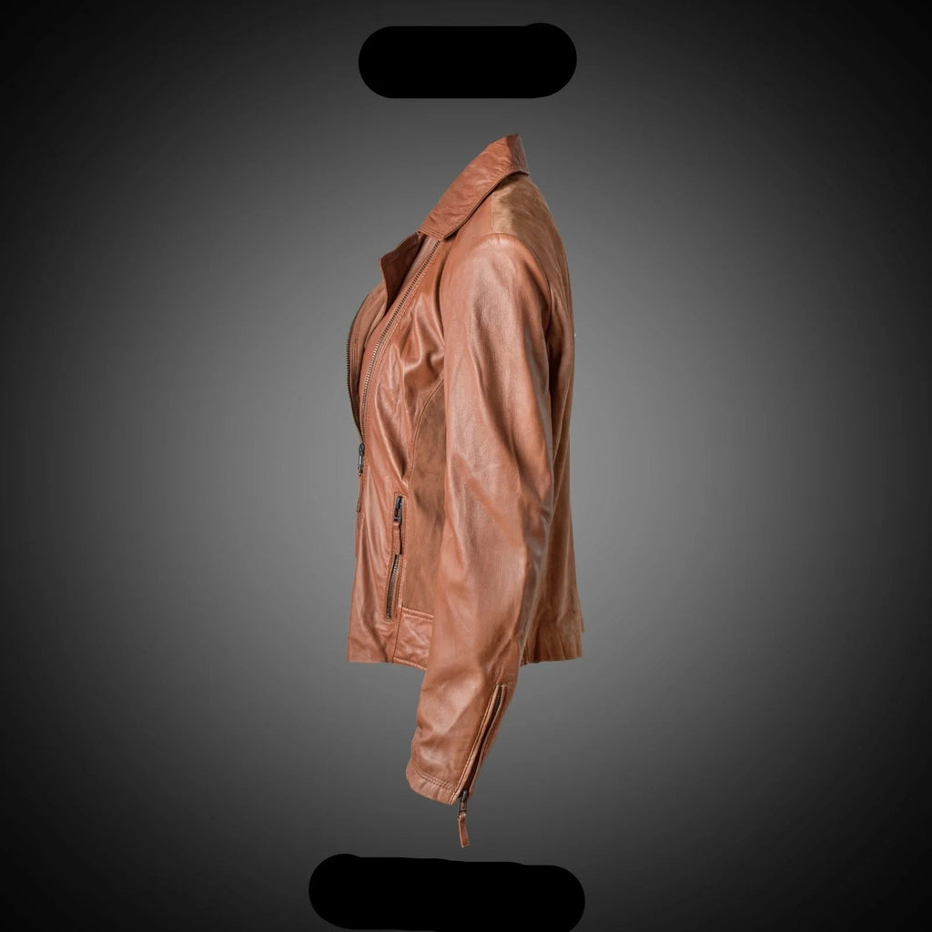 Brown Perfecto Jacket For Women - M