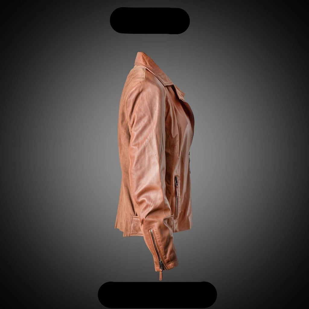 Brown Perfecto Jacket For Women - S