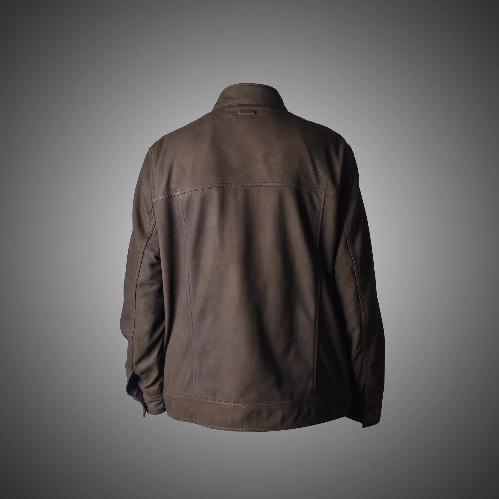 Brown Suede Jacket For Men - XL