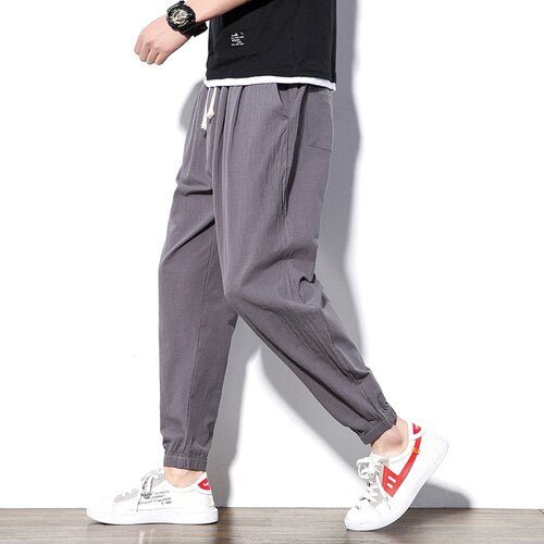 Casual Streetwear Pant Black Autumn Army Green Hip Hop Fitness Military Japan Straight Trousers Men Fashion Joggers Harem Pants