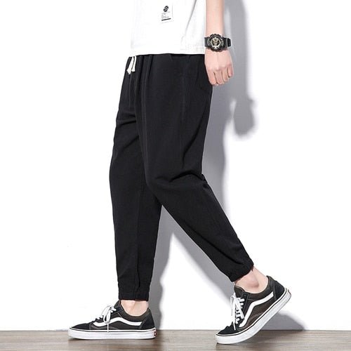 Casual Streetwear Pant Black Autumn Army Green Hip Hop Fitness Military Japan Straight Trousers Men Fashion Joggers Harem Pants