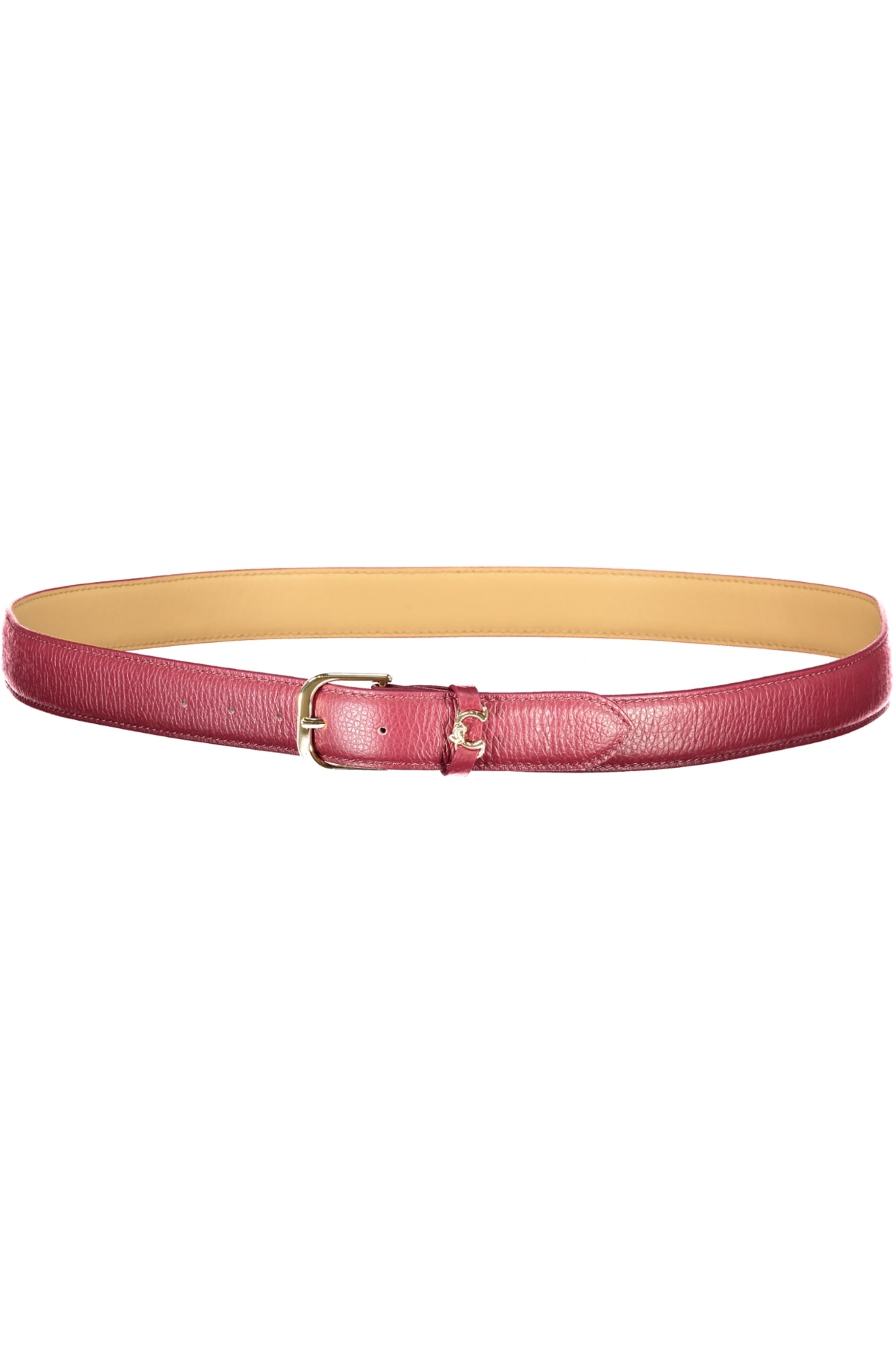COCCINELLE WOMEN'S PURPLE LEATHER BELT