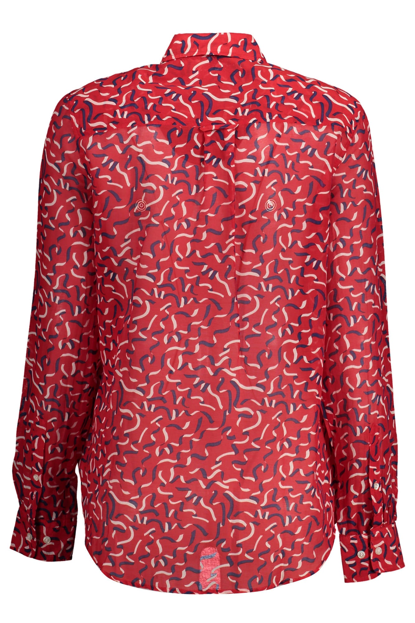 GANT WOMEN'S LONG SLEEVE SHIRT RED