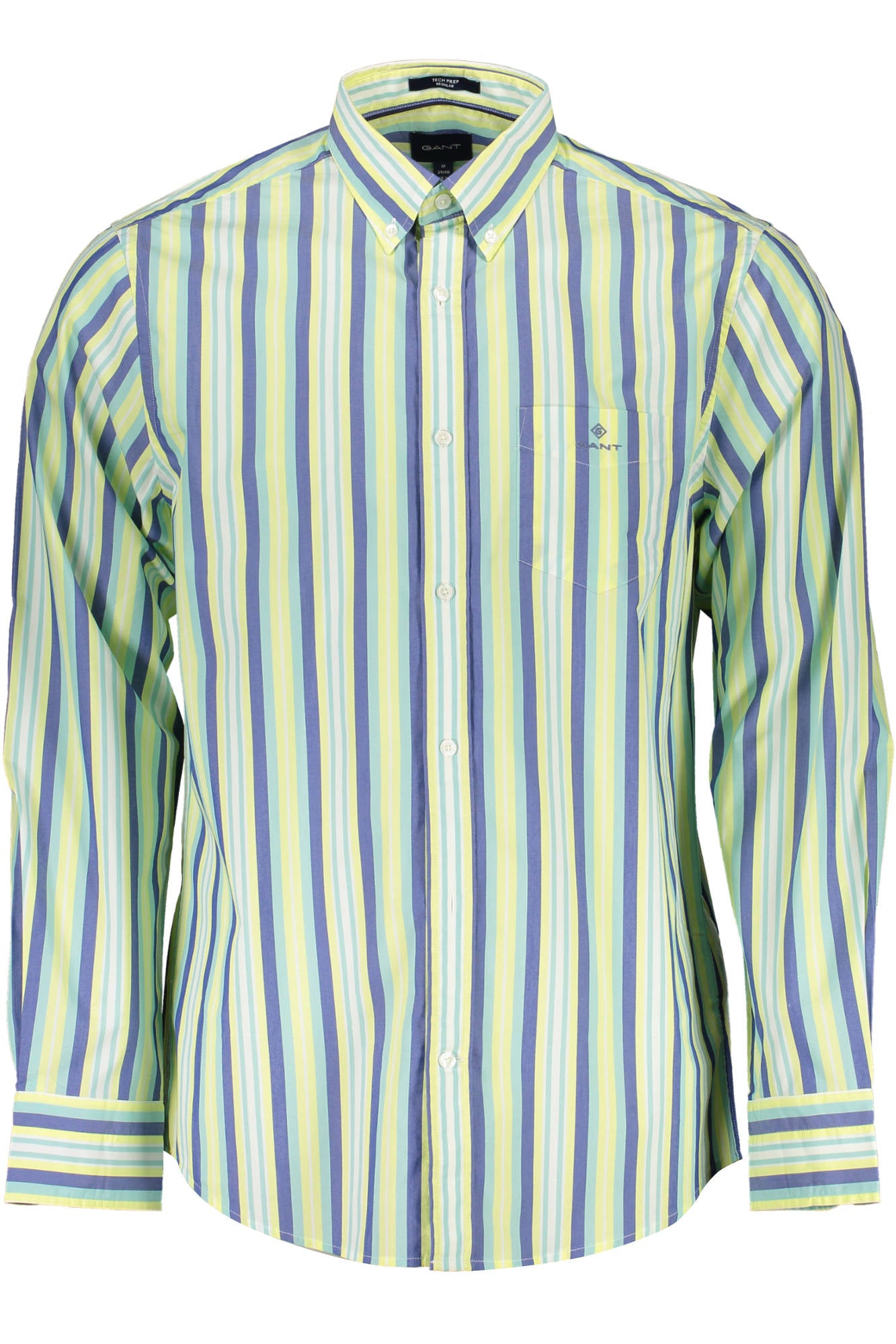 GANT MEN'S YELLOW LONG SLEEVE SHIRT